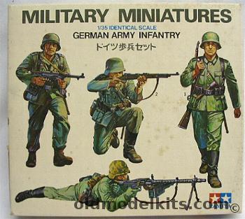 Tamiya 1/35 German Army Infantry, MM102 plastic model kit